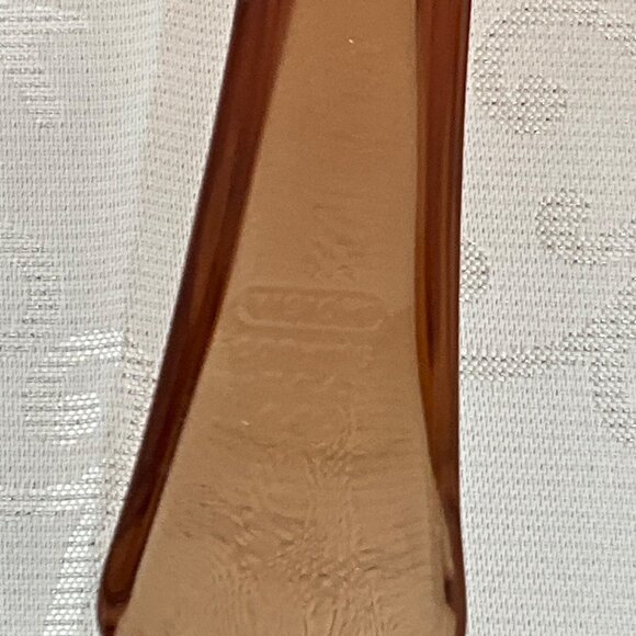 Vintage Corning Visions Amber Glass Saucepan With Lid .5 Liter - Picture 5 of 5